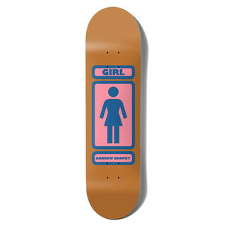 Girl Premium Skateboard with Indy Trucks, Triclops Wheels 8.0" Brophy 93 Pop Secret