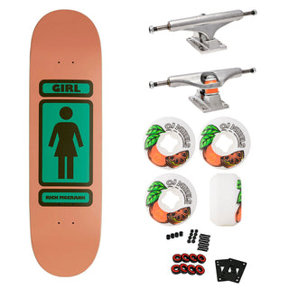 Girl Premium Skateboard with Indy Trucks, OJ Wheels 8.5" McCrank 93 Pop Secret