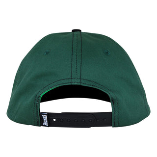 Creature Skateboards Hat Hesher Flame Snapback Unstructured Green