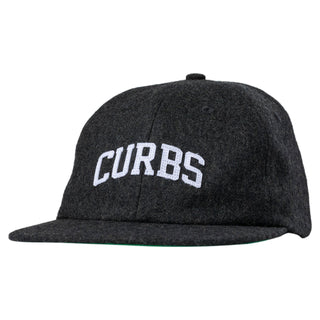 Real Skateboards Hat Curbs Strapback Charcoal Grey