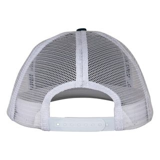 Santa Cruz Skateboards Hat Cruz Embroidered Mesh Trucker Harbor Blue/White