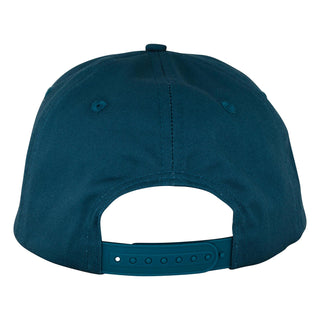 Santa Cruz Skateboards Hat Sol Spiral Snapback Unstructured Deep Teal