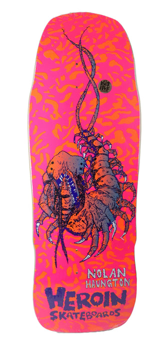 Heroin Skateboard Complete Nolan Knock Off 10.25" x 32"