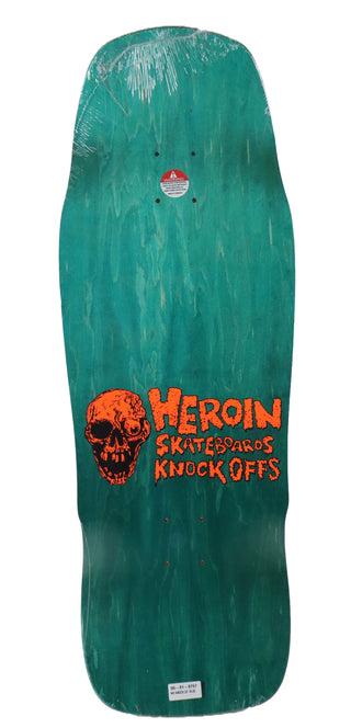 Heroin Skateboard Complete Nolan Knock Off 10.25" x 32"