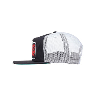 Heroin Skateboards Hat Curb Killer Trucker Snapback Black