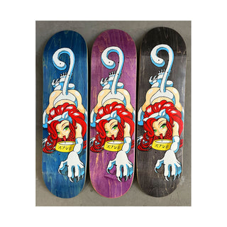 Hook Ups Skateboard Complete Milky Cat (Assorted) 8.25" x 32.25"