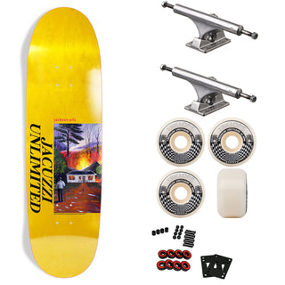 Jacuzzi Premium Skateboard with Ace Trucks, Triclops Wheels - 9.125" Jackson Pilz Lawn Fire