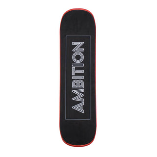 Ambition Snowskate Jib Red 8.5" x 33" Plastic Snow Skate Deck