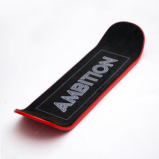 Ambition Snowskate Jib Red 8.5" x 33" Plastic Snow Skate Deck