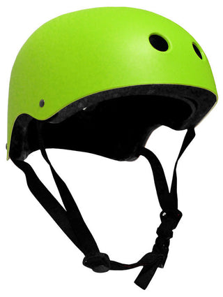 Skateboard Helmet Elbow/Knee/Wrist Pad Combo Skateboarding Skate Park Safety Kit Neon Green Helmet Large Pads