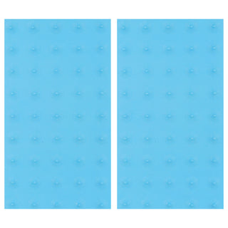 Krown Snow Skate Studded Snowskate Grip - 2 Griptape Sheets - 90 Studs - Blue