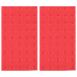 Krown Snow Skate Studded Snowskate Grip - 2 Griptape Sheets - 90 Studs - Red