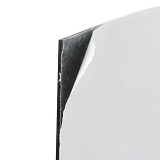 Ambition Snowskate Jib Purple Snow Skate Deck with Foam Grip Applied and Studded Grip Add On