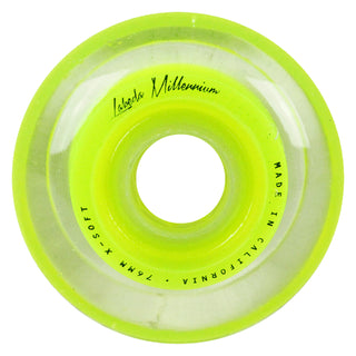 Labeda Roller Hockey Wheels - Millennium Gripper 72/80 HiLo 74A Green (8-Pack)