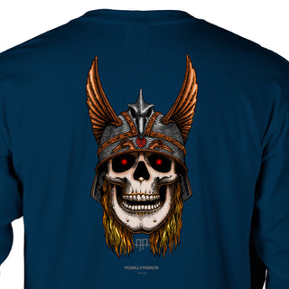 Powell Peralta Longsleeve Shirt Andy Anderson Skull Navy