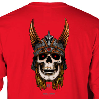 Powell Peralta Longsleeve Shirt Andy Anderson Skull Red