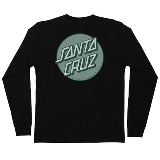 Santa Cruz Skateboards Longsleeve Other Dot Black/Tonal Green