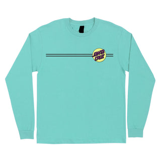 Santa Cruz Skateboards Longsleeve Shirt Other Dot Celadon/Yellow