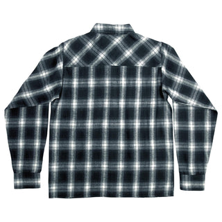 Santa Cruz Skateboards Longsleeve Shirt Stone Flannel Black/White