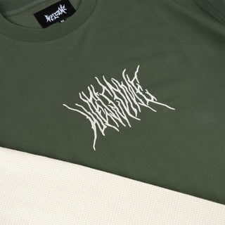 Welcome Skateboard Longlseeve Chasm Layered Knit Ivy