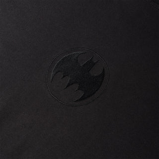 Welcome x Batman Skateboard Longsleeve Bat Signal Layered Knit Washed Black