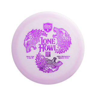 Discmania Disc Golf Lone Howl 3 PD Colten Montgomery Driver White/Purple 176 grams