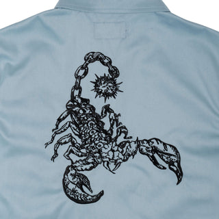 Welcome Skateboards Shirt Mace Work Shirt Slate