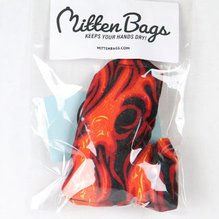 Mitten Bags Disc Golf Clay Grip Sack - Moisture Absorbing Bag - Lava