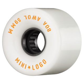 Mini Logo Skateboard Wheels 59mm AWOL 80A White