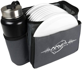 MVP Disc Golf Shoulder Bag - Cell White - Holds 12 Discs