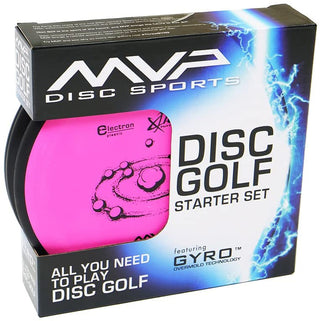 MVP Premium Disc Golf Starter 3 Disc Set - Putter Midrange Driver (Assorted)