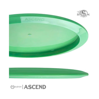 Streamline Disc Golf Neutron Ascend Fairway Driver 6/5/-3/0.5 Burnt Red/Gold Red 174 grams
