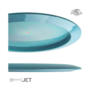 Streamline Disc Golf Neutron Jet Distance Driver 11/5/-3/2 Slate Purple/Purple Blue 173 grams