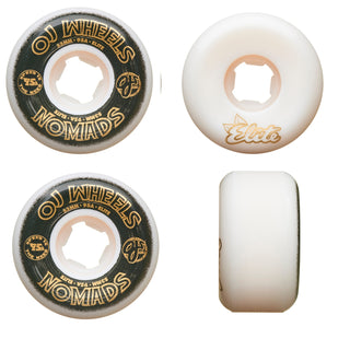 OJ Skateboard Wheels and Independent Bearings Combo 53mm Nomads 95A