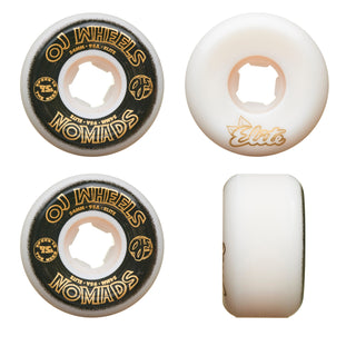 OJ Skateboard Wheels and Independent Bearings Combo 54mm Nomads 95A