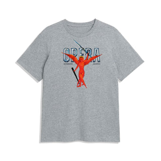 Opera Skateboards Shirt Sword Heather Grey