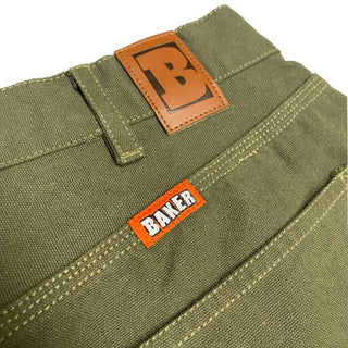 Baker Skateboard Pants Field Boss Olive
