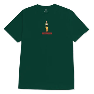 Primitive Skateboards x Elf Shirt Jolly Forest Green