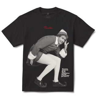 Primitive Skateboards x Elf Shirt Hey Buddy Black