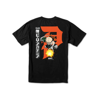 Primitive Skateboards Shirt My Hero Academia Dirty P Katsuki Bakugo Black