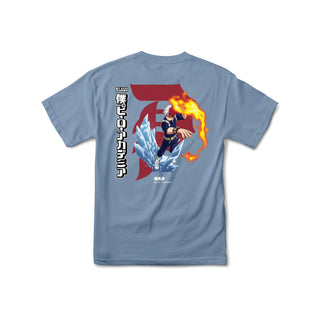 Primitive Skateboards Shirt My Hero Academia Dirty P Shoto Todoroki Slate