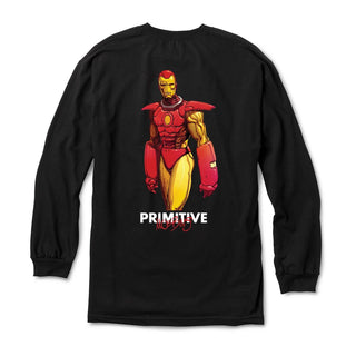 Primitive Longsleeve Shirt Moebius Marvel Iron Man Black