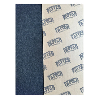 Pepper Skateboard Griptape G5 Premium Black Grip Tape Sheet 10.5" x 33.5"