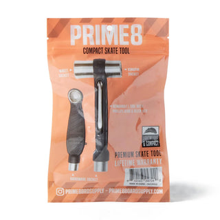 Prime8 Skate Tool Compact All In One Premium Skateboard Tools