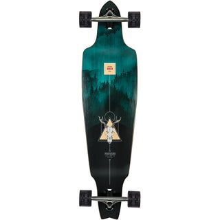 Globe Longboard Prowler Classic Drop Through Bamboo/Blue Mountains 10" x 38"