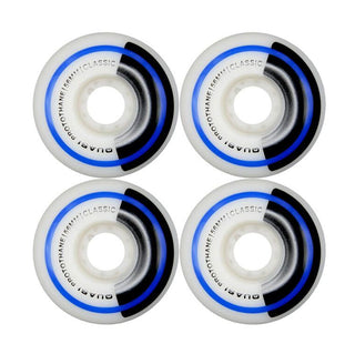 Quasi Skateboard Wheels 56mm Protothane Classic 83B White