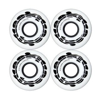Quasi Skateboard Wheels 56mm Stoner Conical 87A White