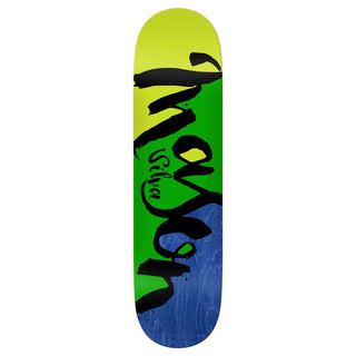 Real Skateboard Deck Mason Silva Script Colorblock 8.5" x 31.85"