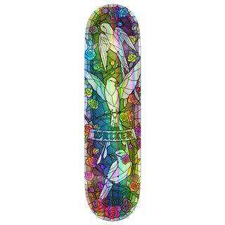 Real Skateboard Deck Kyle Walker Holo Rainbow Foil Cathedral 8.38" x 32.25"