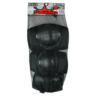 Krown Action Tri-Pack Skateboard Pads Medium